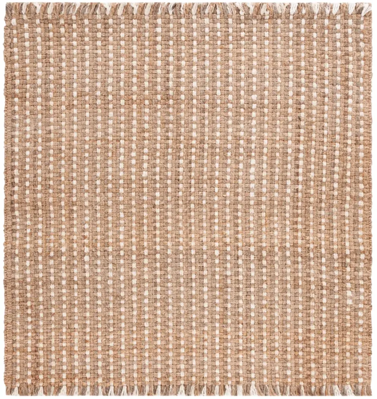 NATURAL FIBER Hand Woven 6' x 6' Square area rug