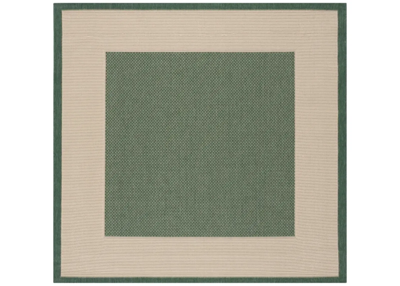 CY7987 DARK GREEN  5'-3' x 5'-3' Square Square Rug