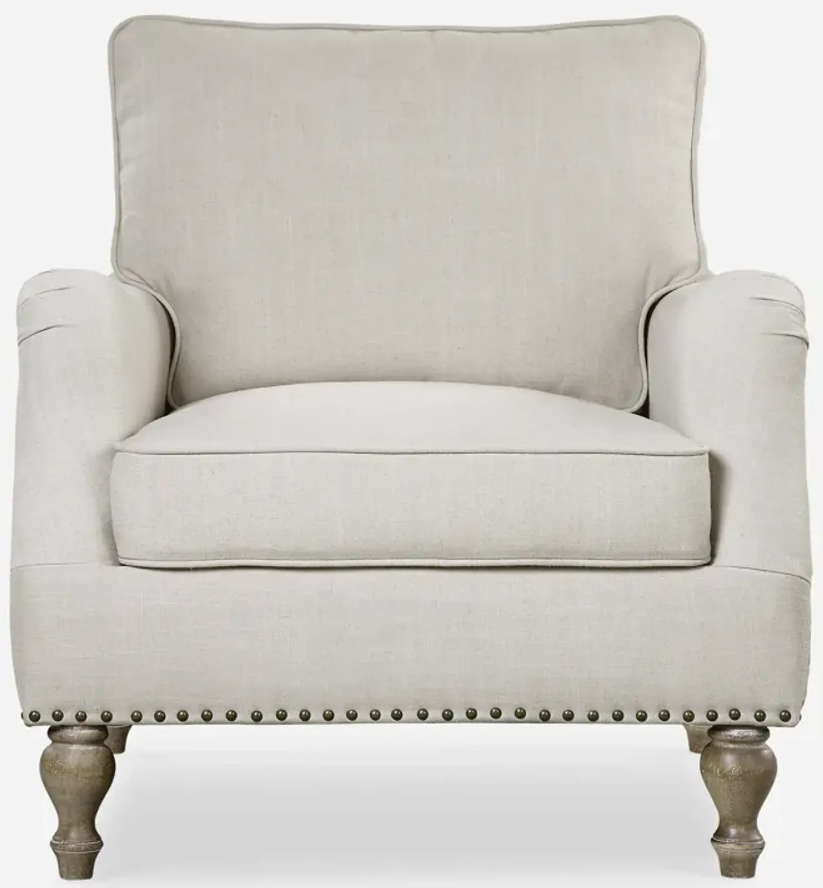 Armstead Antique White Armchair