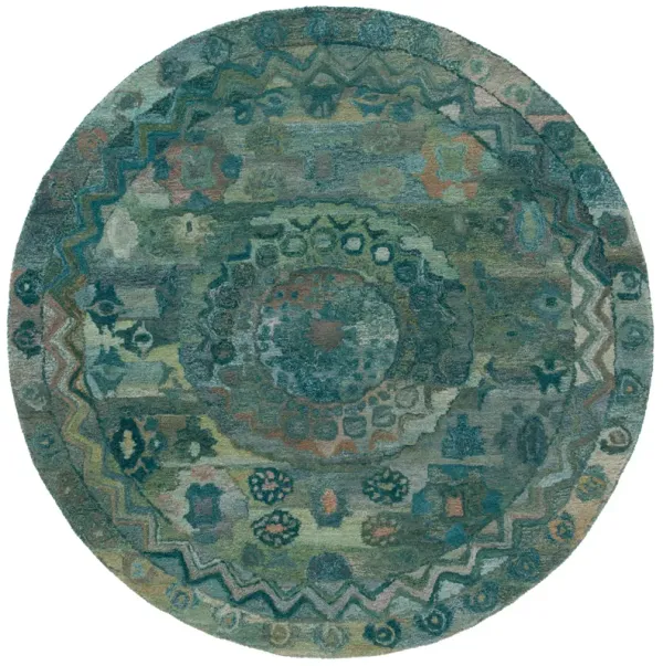 ANATOLIA Hand Tufted 6' x 6' Round area rug