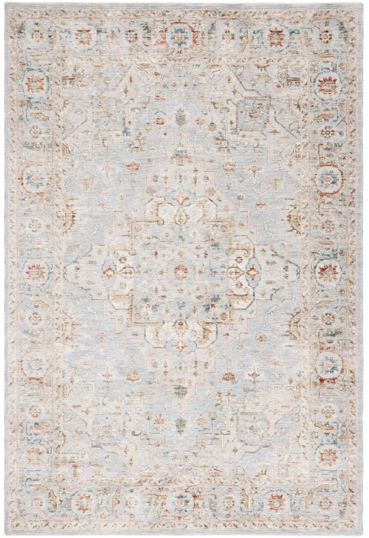 PERSIAN 225 BLUE  9' x 12' Large Rectangle Rug