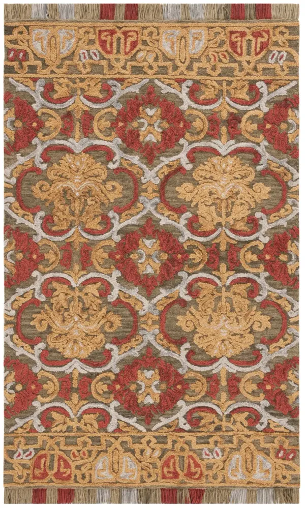 BLOSSOM Hand Tufted 6' x 9' area rug