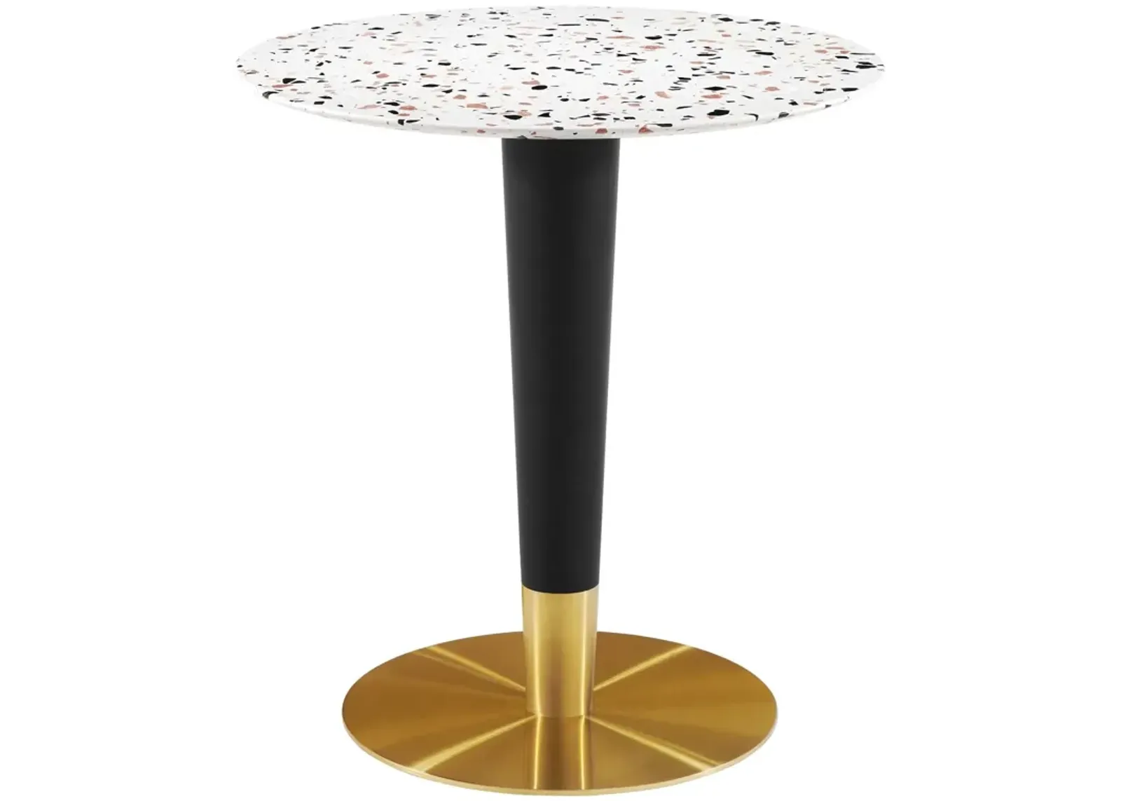 Zinque 28" Round Terrazzo Dining Table