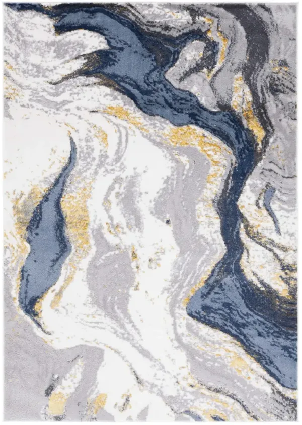 AMELIA 718 IVORY  4' x 6' Small Rectangle Rug