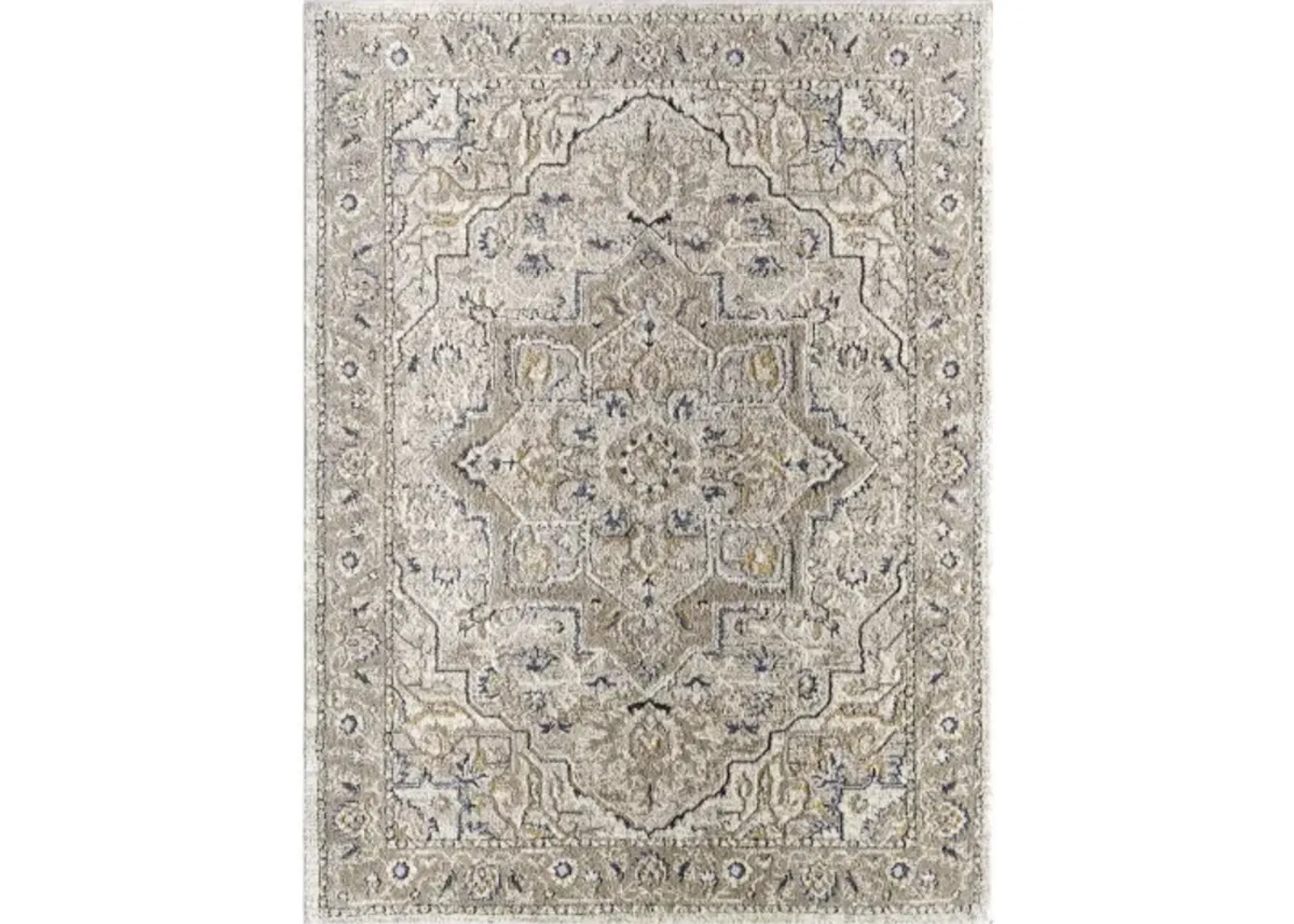 Zidane ZDN-2301 5'3" x 7' Machine Woven Rug