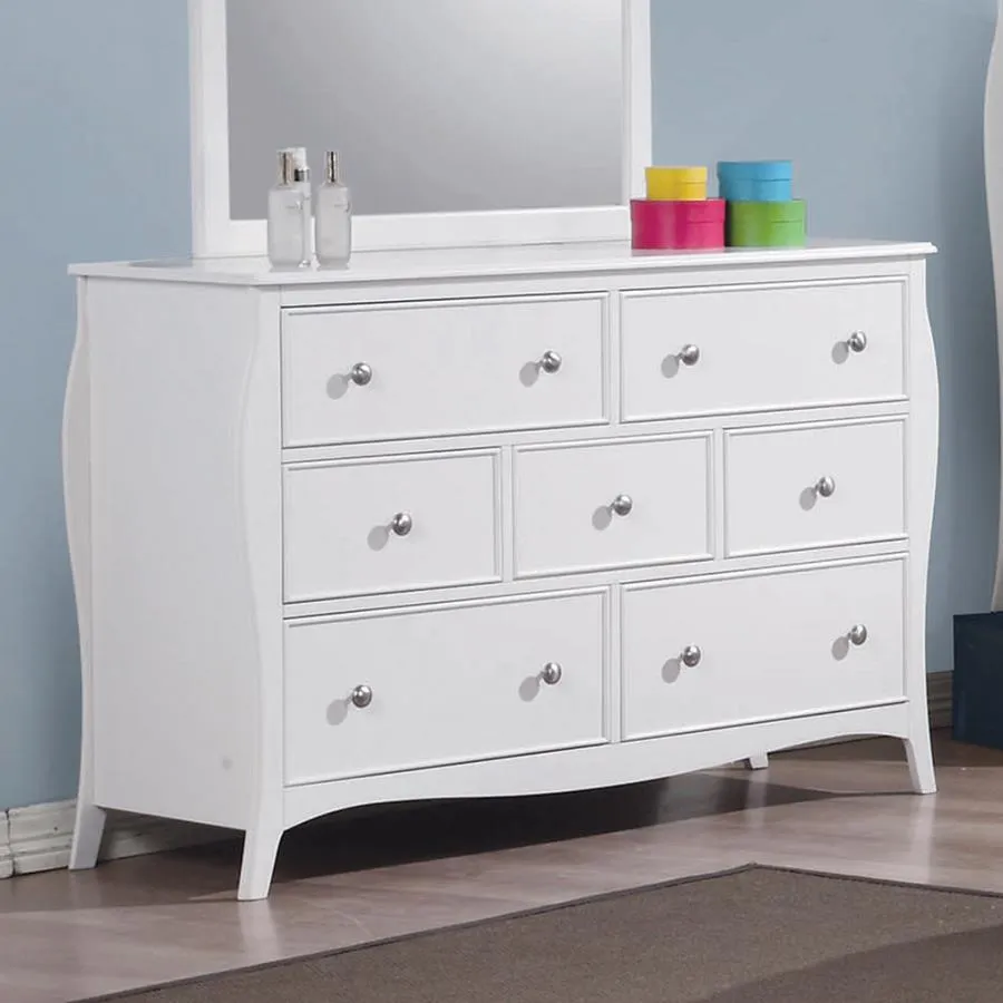 Dieppe 7-Drawer Dresser Cream White