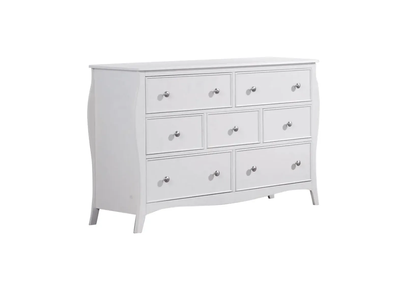 Dieppe 7-Drawer Dresser Cream White