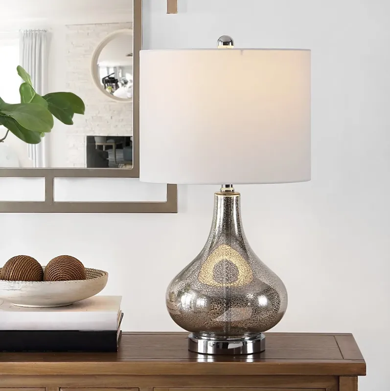 BROOKS GLASS TABLE LAMP 