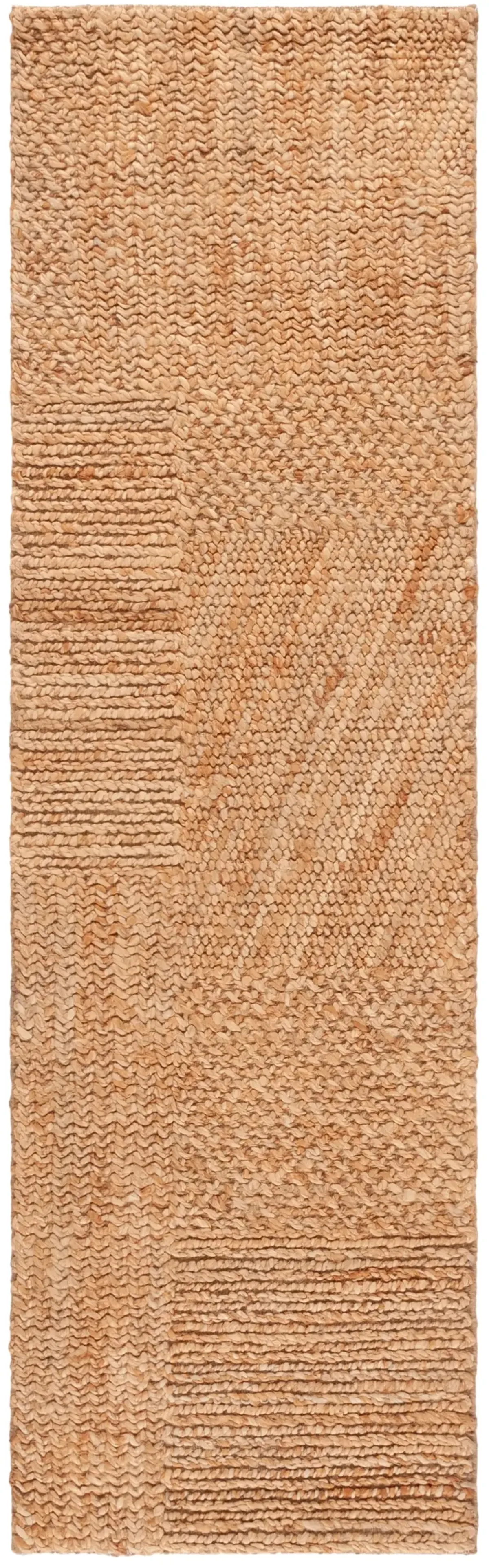 NATURAL FIBER 554 NATURAL 2'-3' x 8' Runner Rug