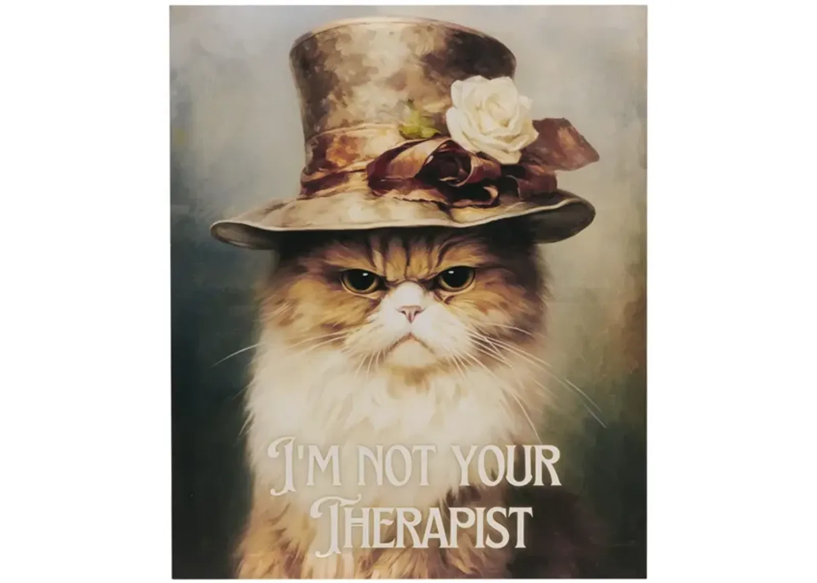 I'm Not Your Therapist Canvas Wall Art