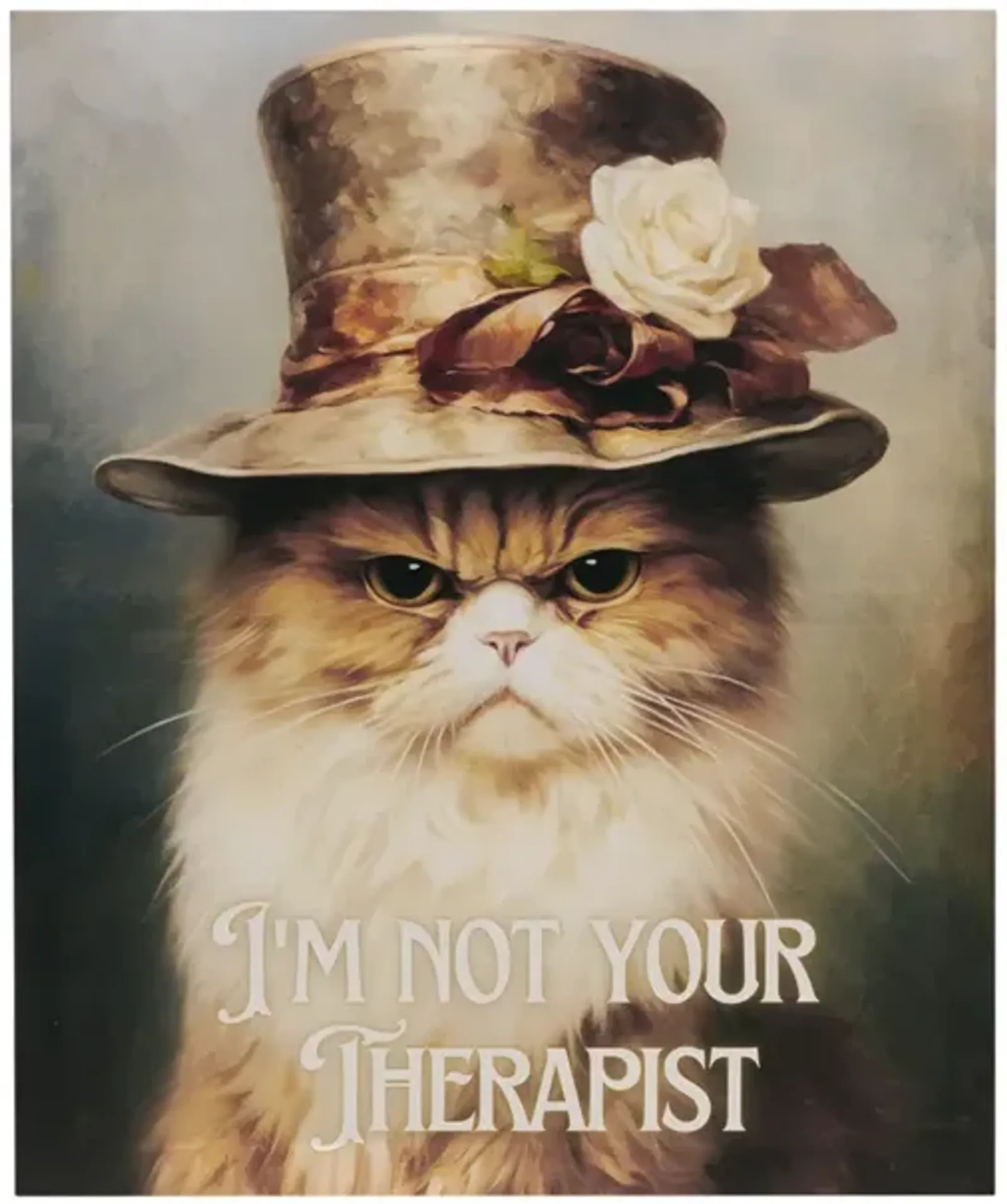 I'm Not Your Therapist Canvas Wall Art