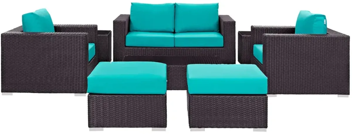 Convene 8 Piece Outdoor Patio Sofa Set