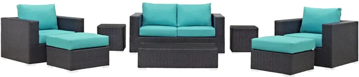 Convene 8 Piece Outdoor Patio Sofa Set