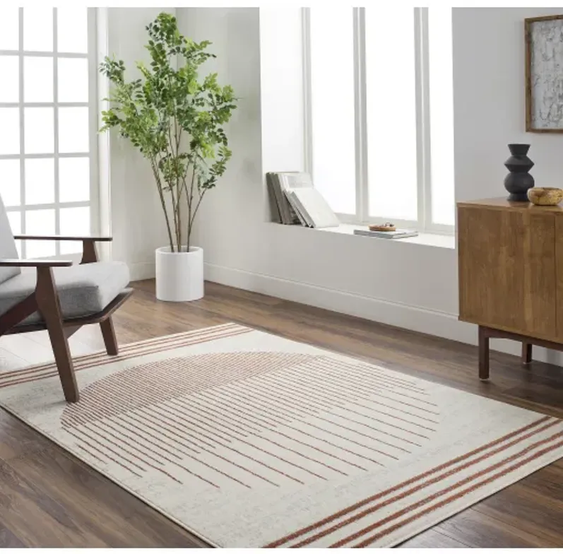 Pisa PSS-2375 6'7" x 9' Machine Woven Rug