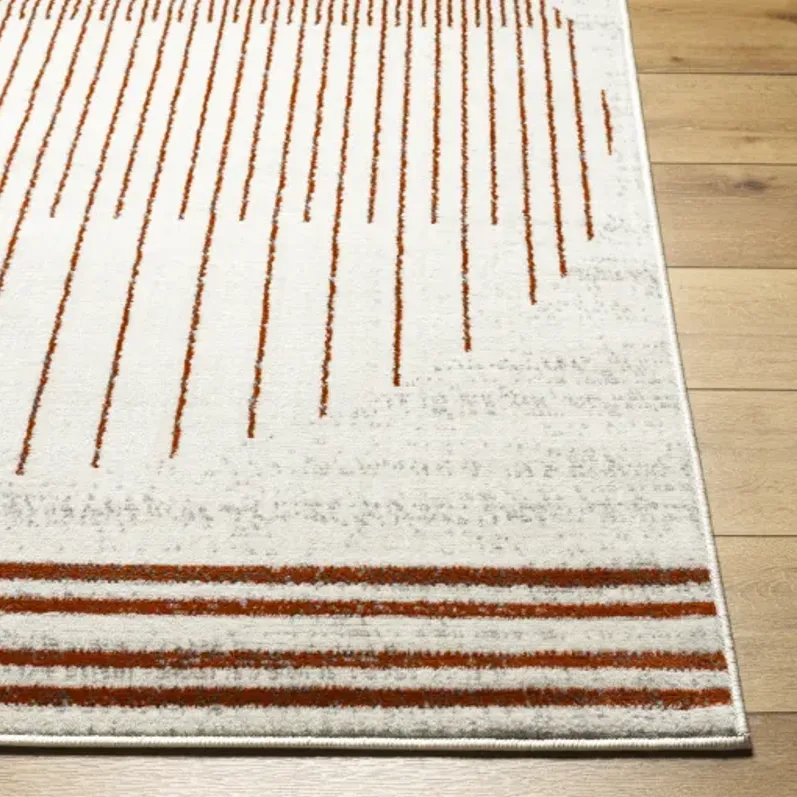 Pisa PSS-2375 6'7" x 9' Machine Woven Rug