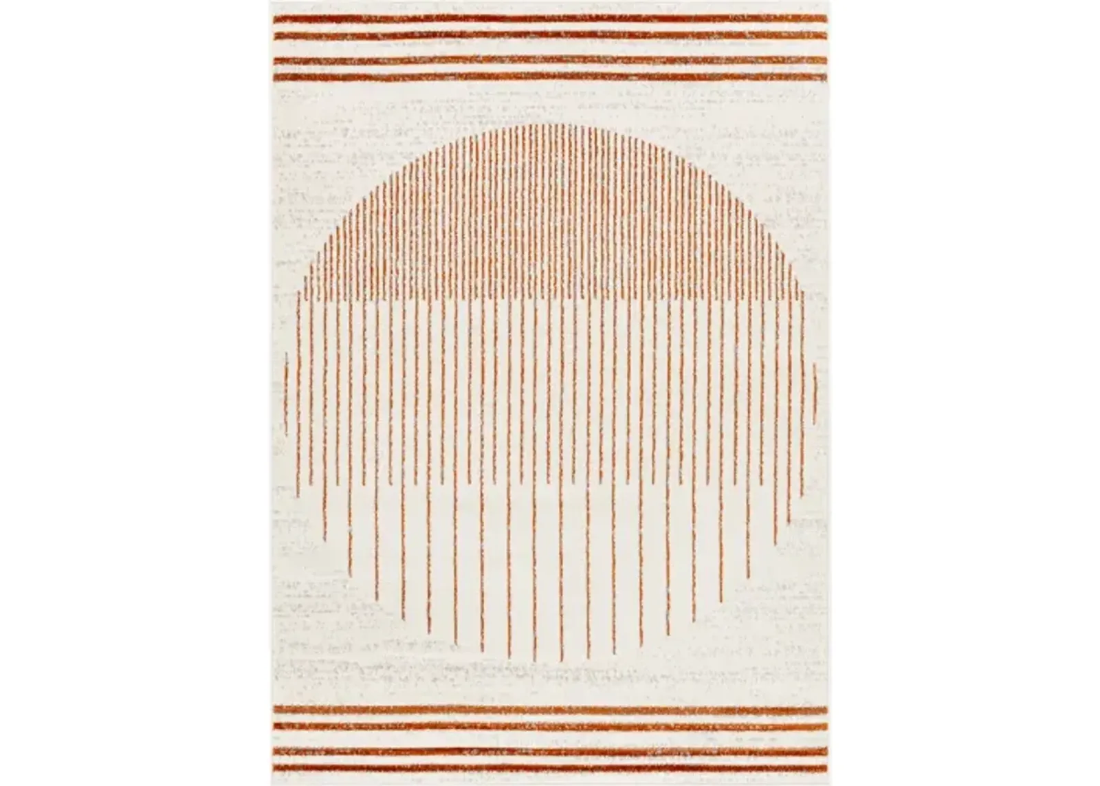 Pisa PSS-2375 6'7" x 9' Machine Woven Rug