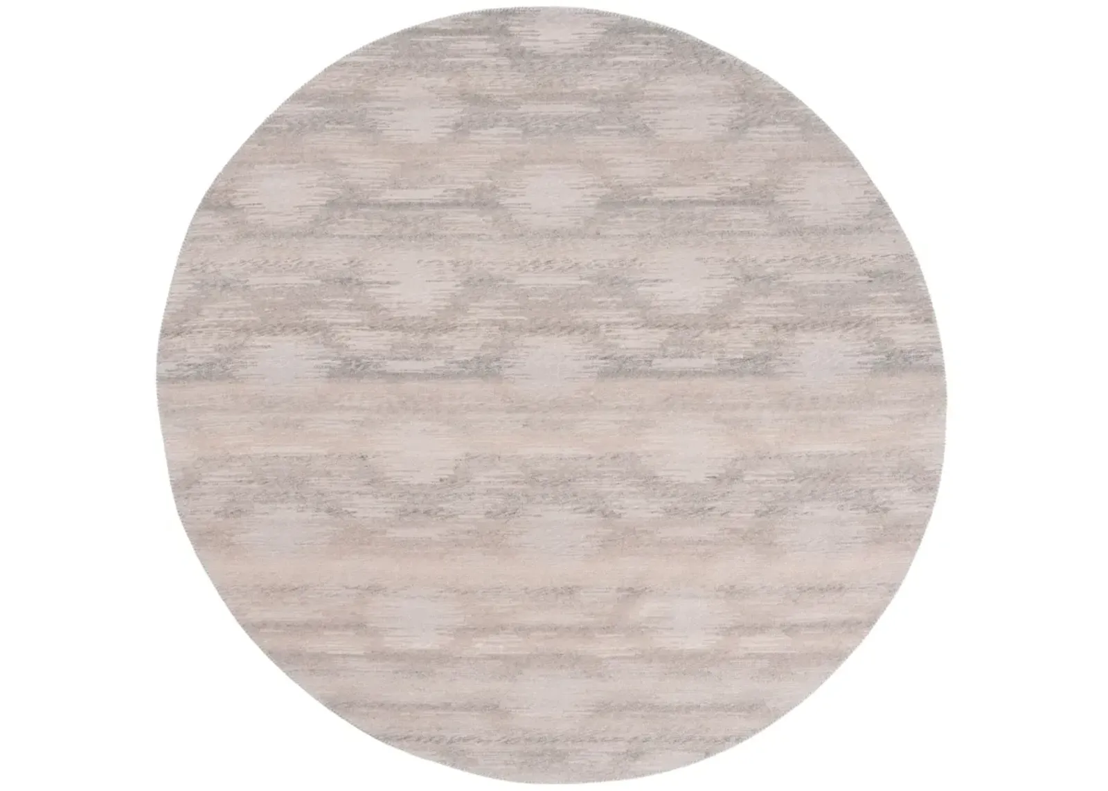 CABO 373 TAUPE  7' x 7' Round Round Rug