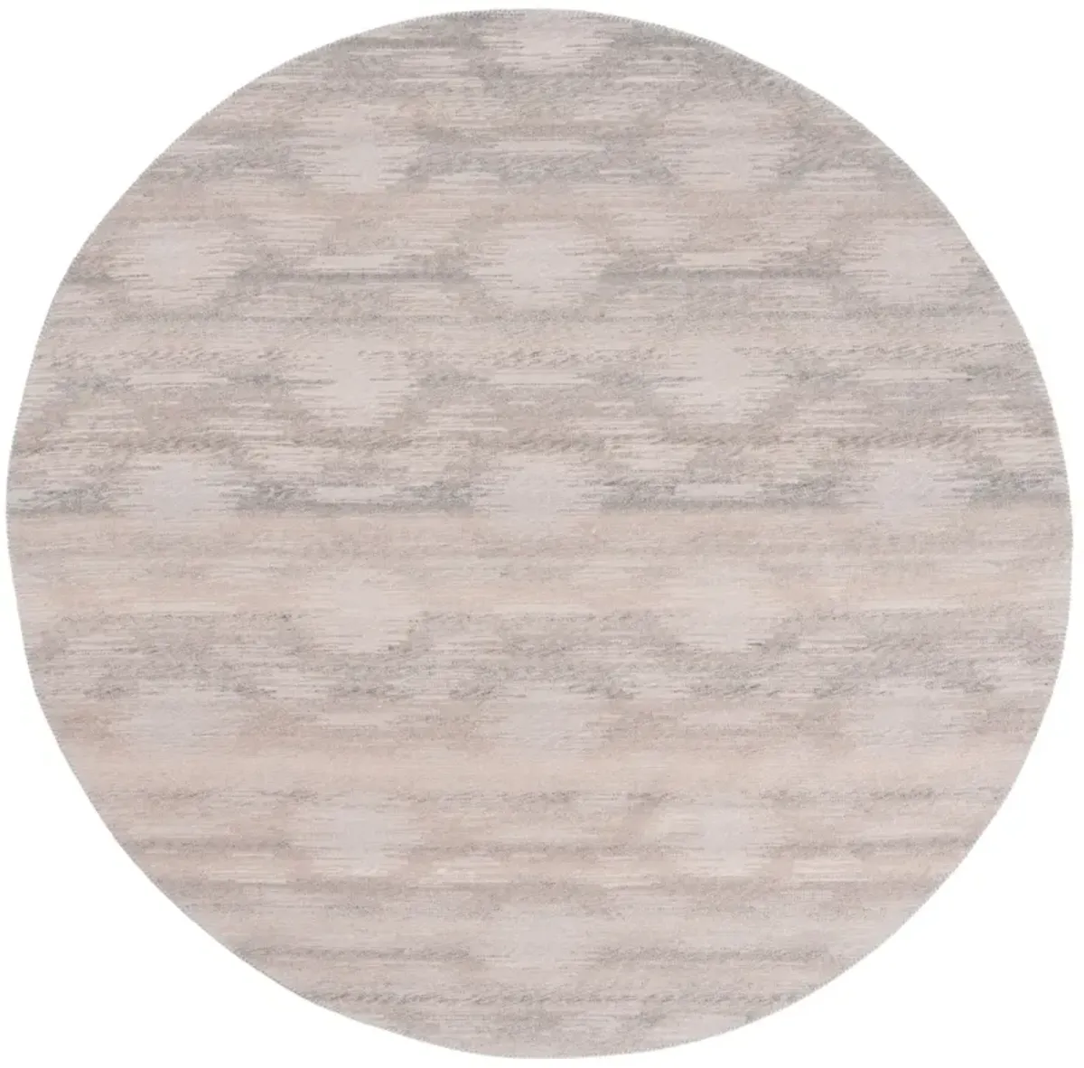 CABO 373 TAUPE  7' x 7' Round Round Rug