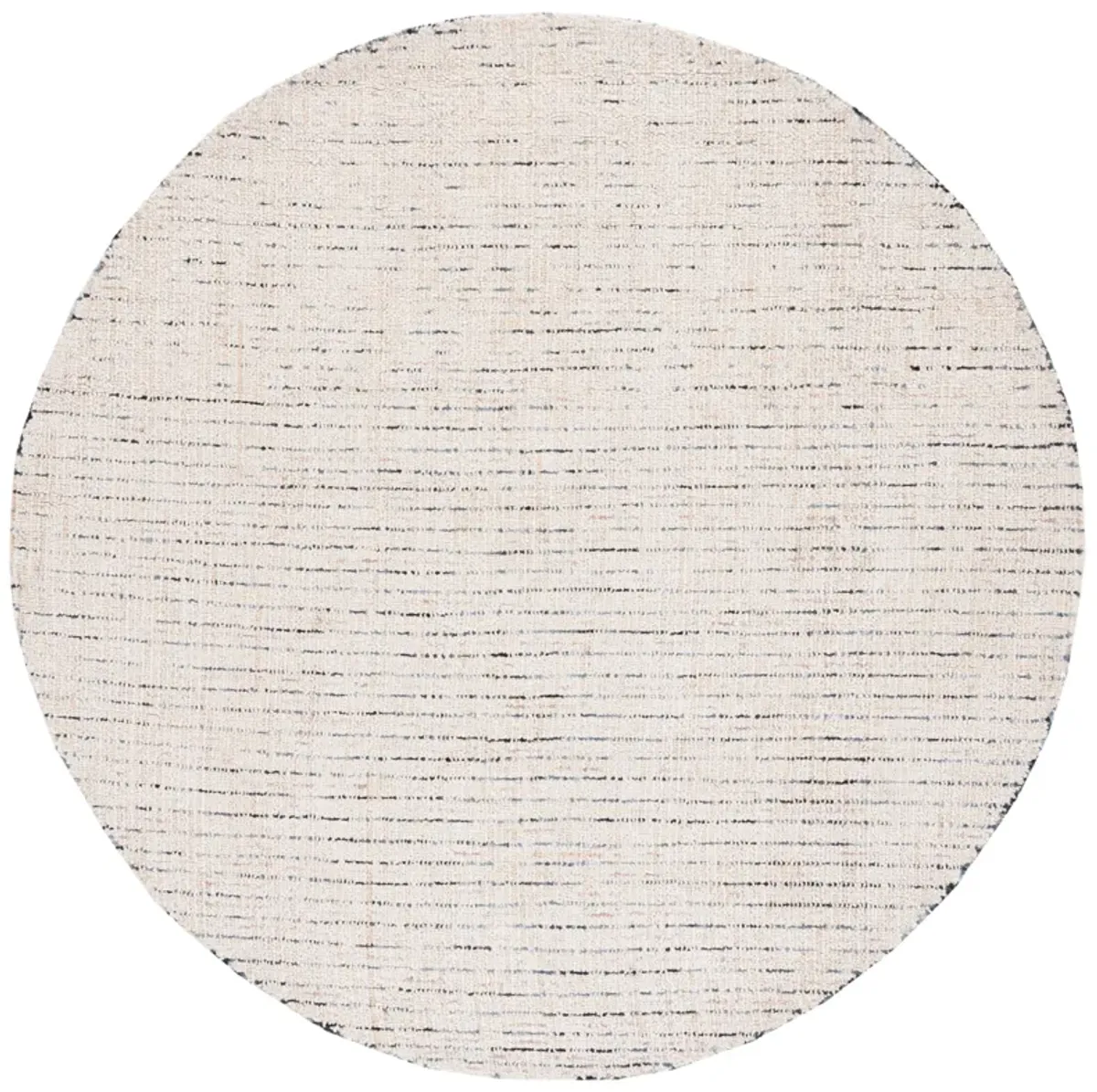ABSTRACT Hand Tufted 4' x 4' Round area rug