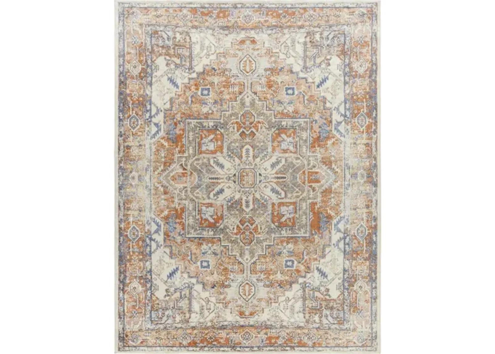 Lillian LLL-2302 6'7" x 9' Machine Woven Rug