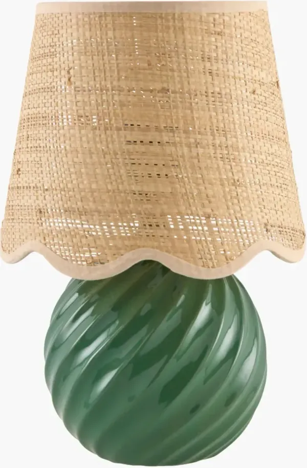 Stelvio STE-007 13"H x 8"W x 8"D Accent Table Lamp