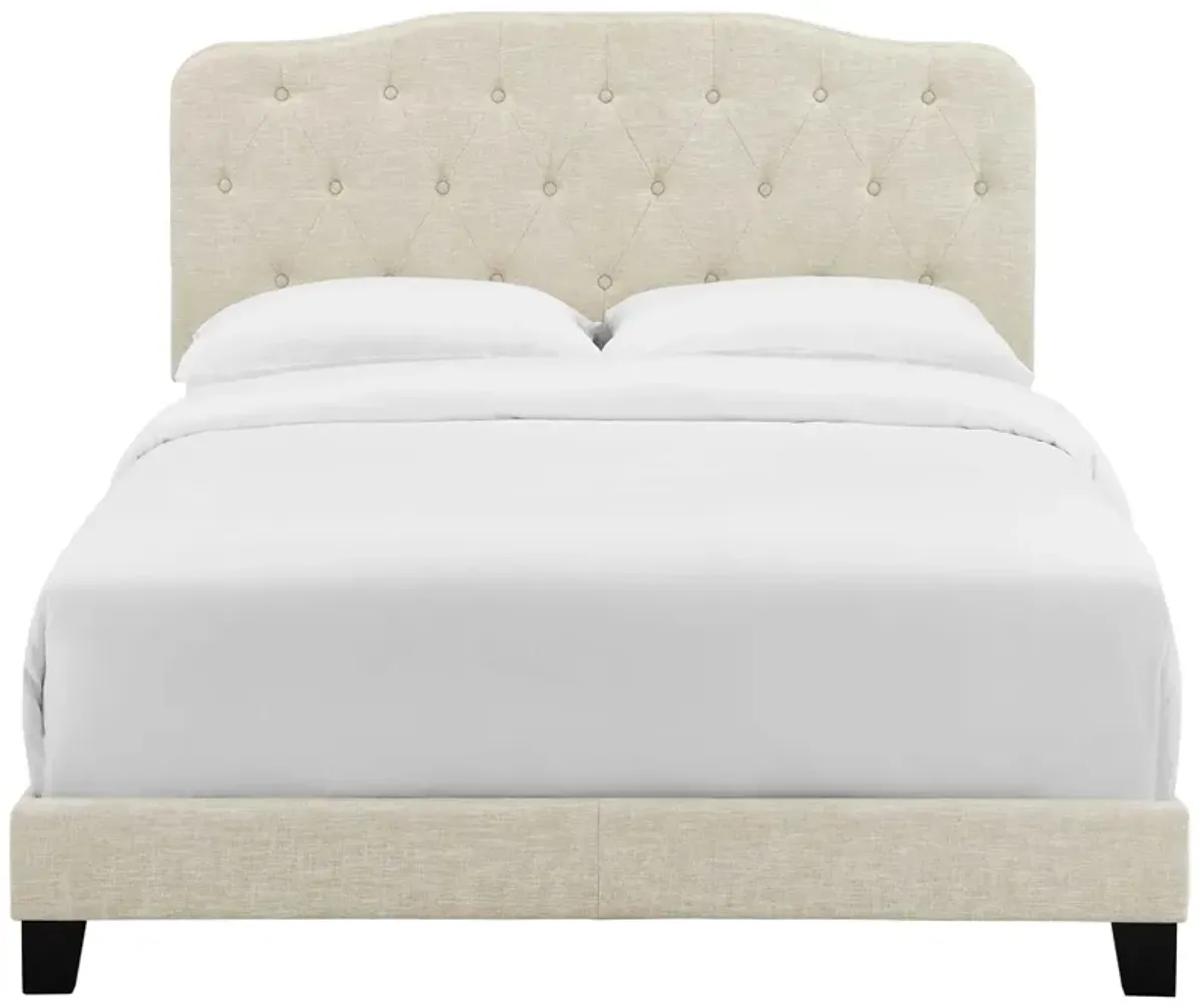 Amelia Full Upholstered Fabric Bed