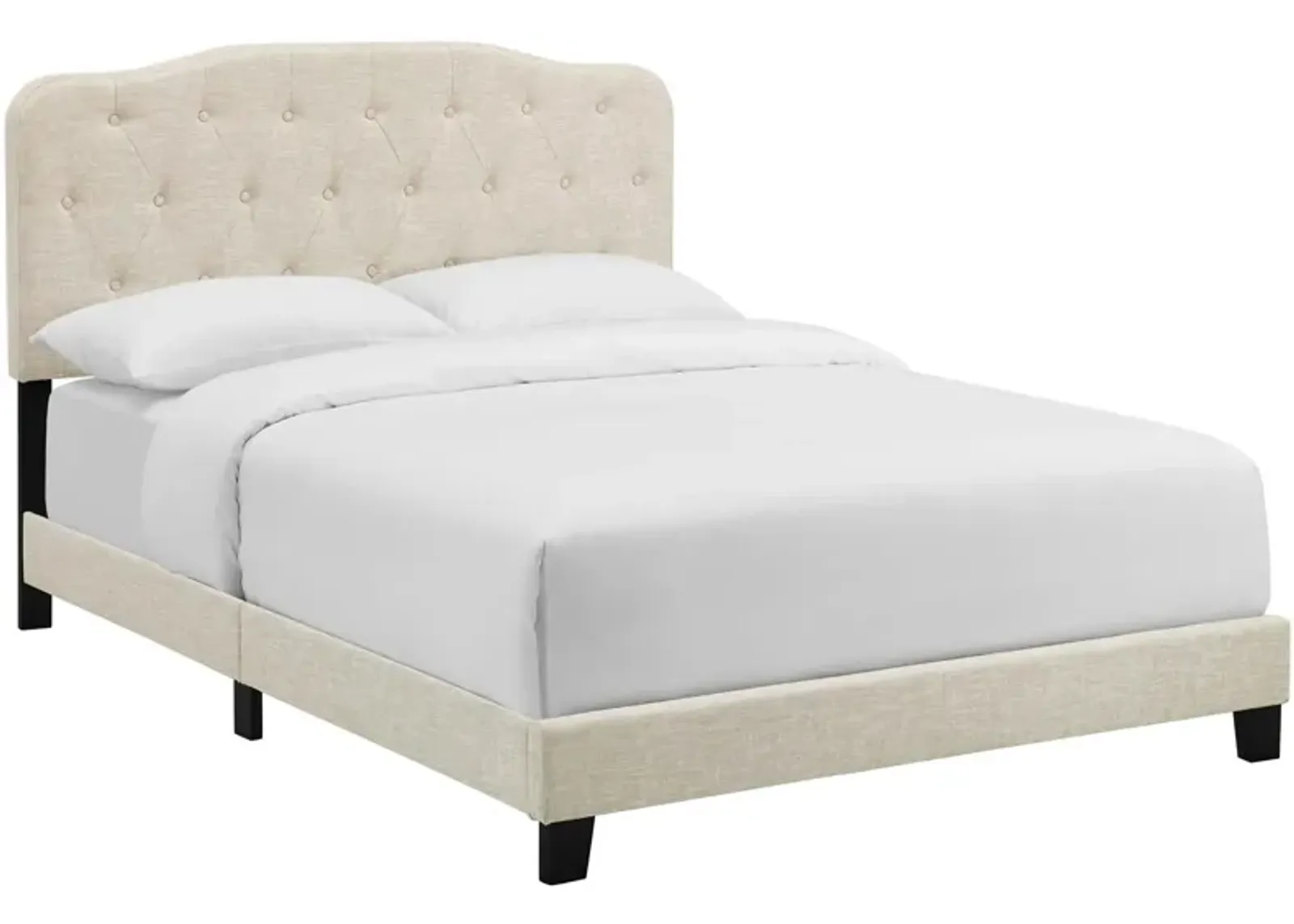 Amelia Full Upholstered Fabric Bed