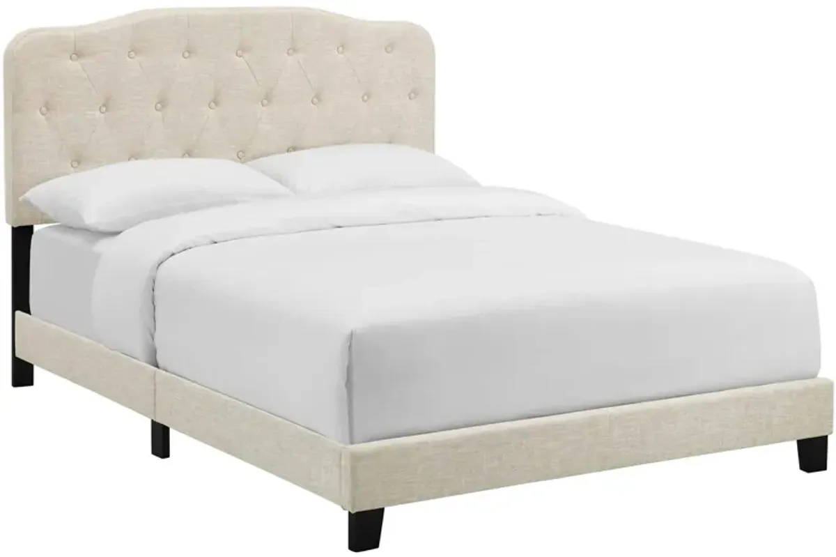 Amelia Full Upholstered Fabric Bed