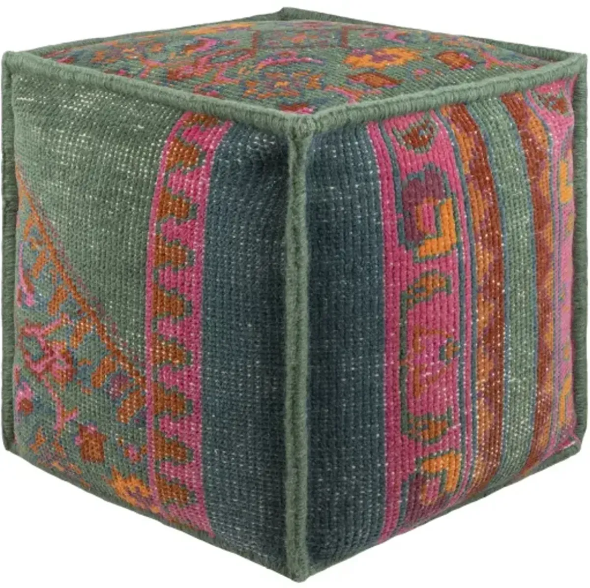 Zahra 18"H x 18"W x 18"D Pouf