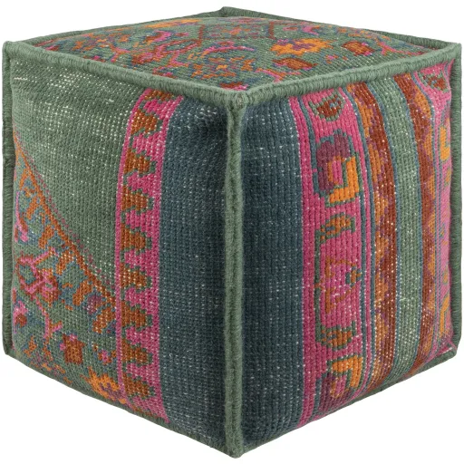 Zahra 18"H x 18"W x 18"D Pouf