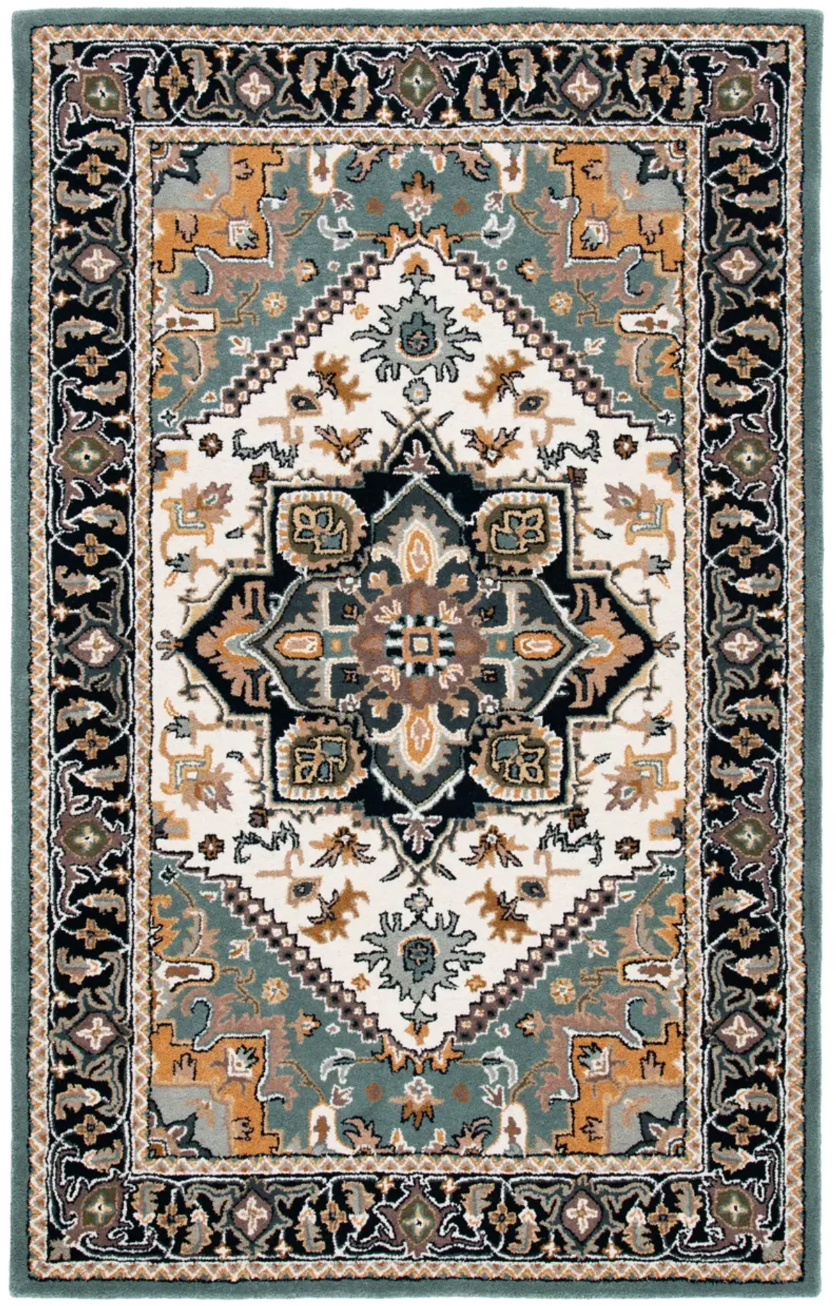 HERITAGE Hand Tufted 2'-3' x 4' area rug