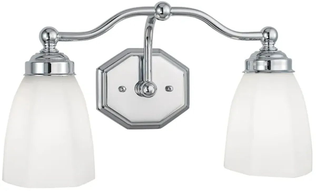 Trevi 2 Light Sconce - Brushed Nickel