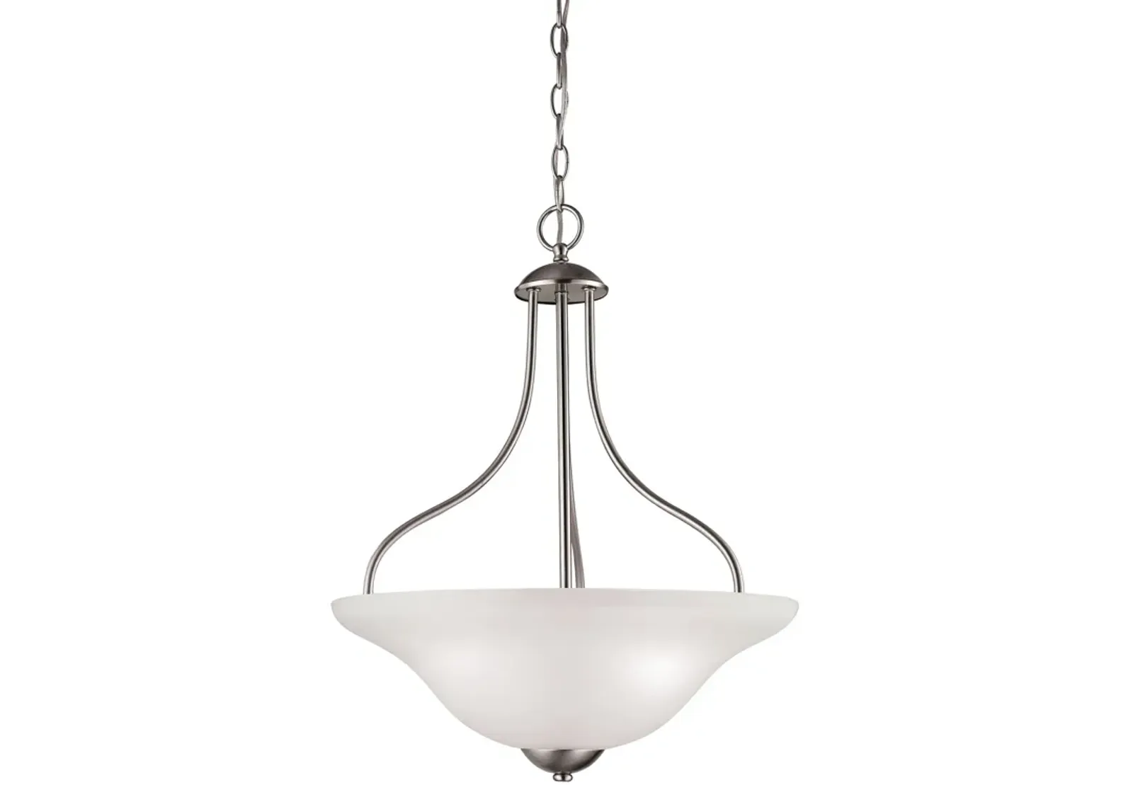 Conway 18" Wide 3-Light Pendant - Brushed Nickel