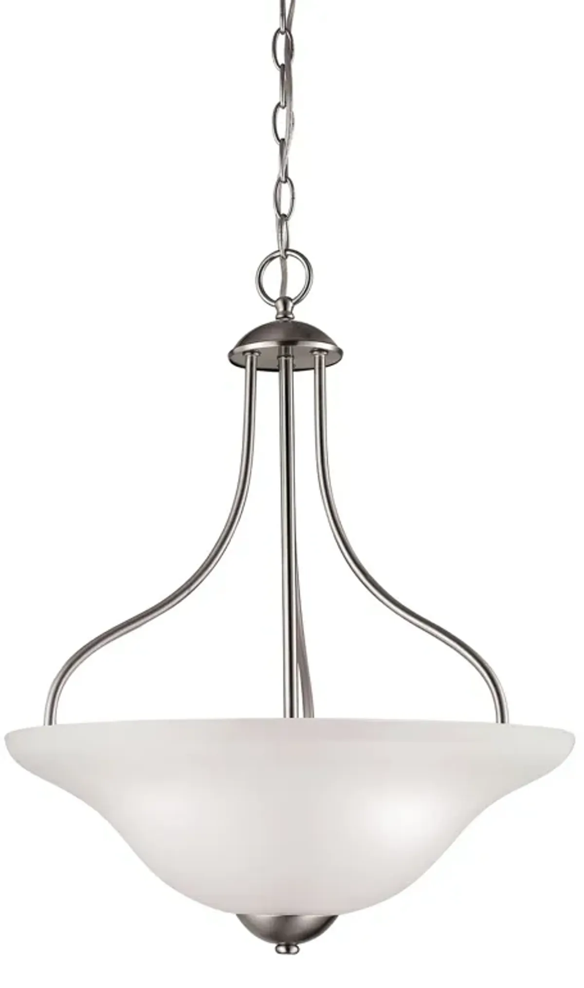 Conway 18" Wide 3-Light Pendant - Brushed Nickel