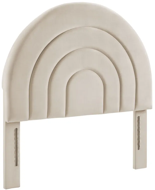 Solana Arched Performance Velvet Twin Headboard by Modway