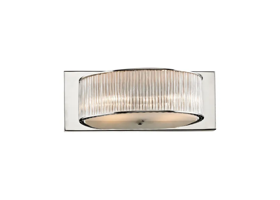 Braxton 12" Wide 2-Light Vanity Light - Chrome