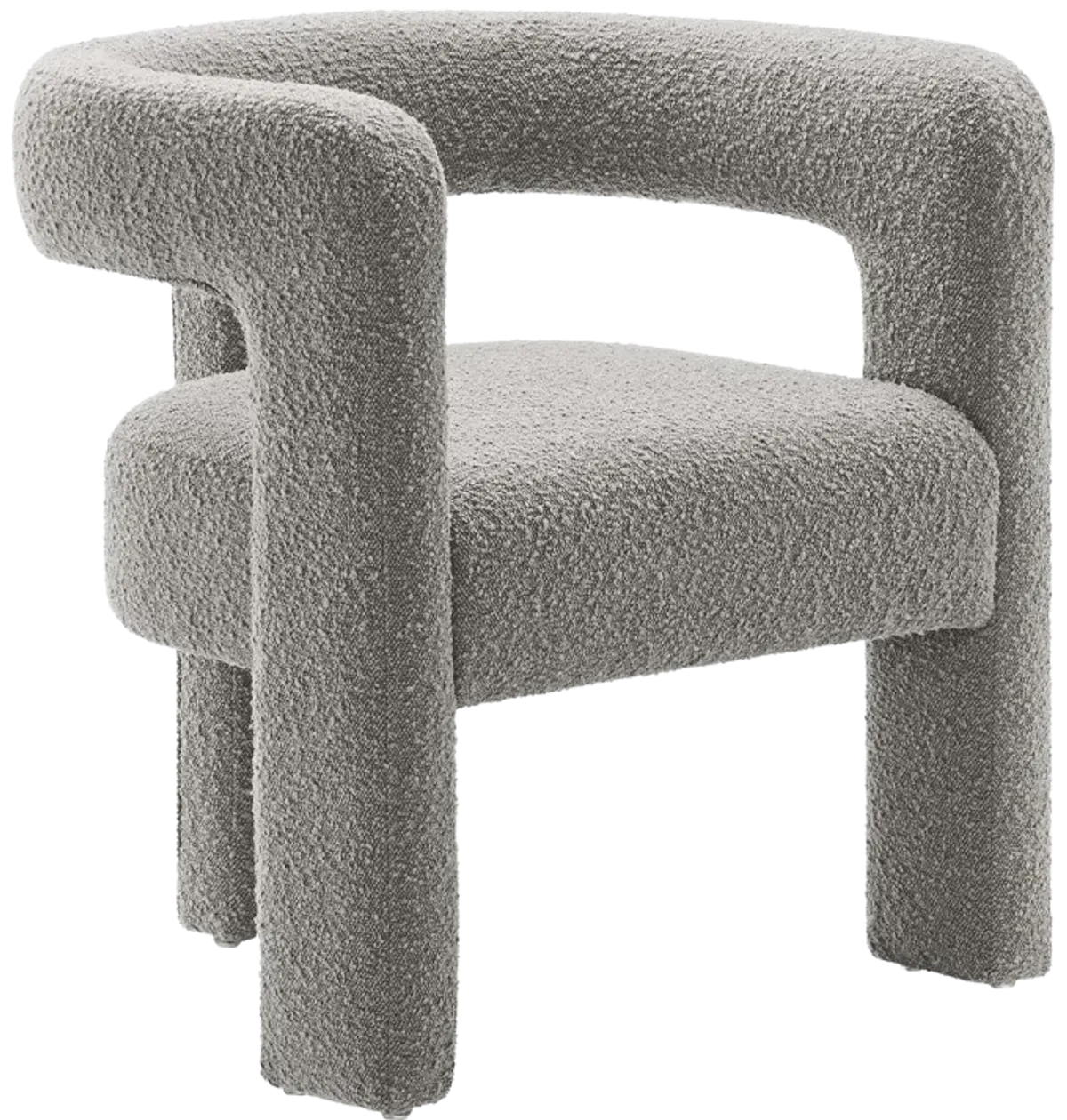 Kayla Boucle Upholstered Armchair