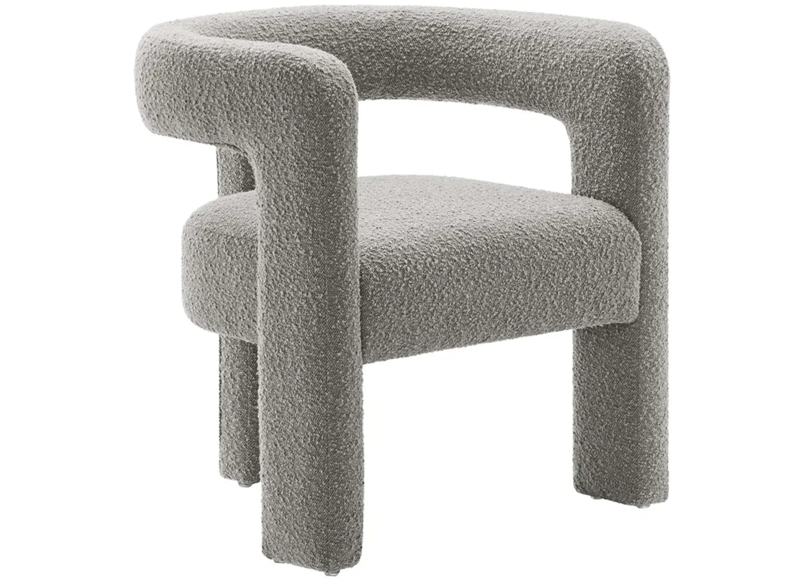 Kayla Boucle Upholstered Armchair