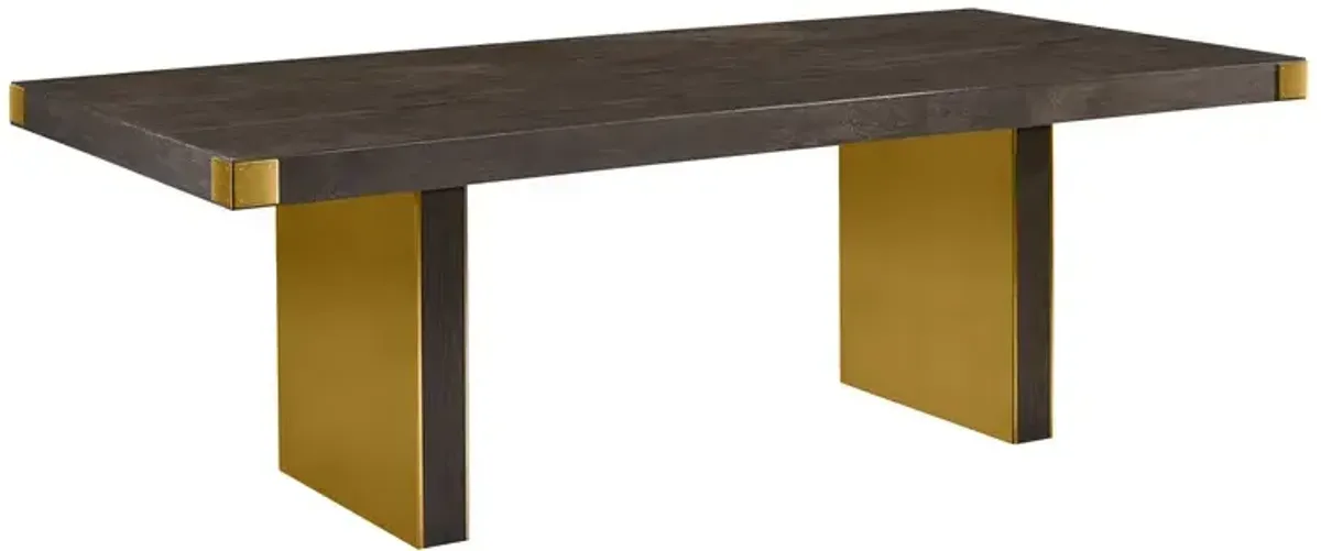 Selena Chocolate Brown Ash Dining Table