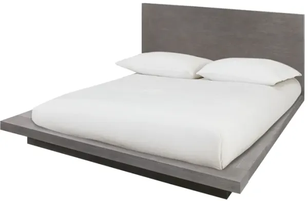 Melbourne Full-Size Panel Bed In Mineral