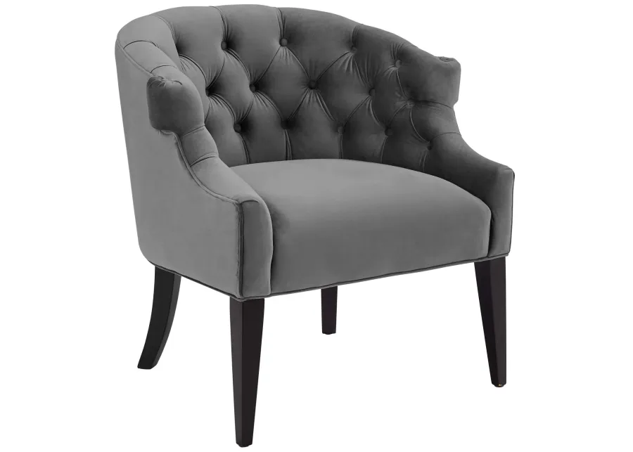 Precept Accent Performance Velvet Armchair