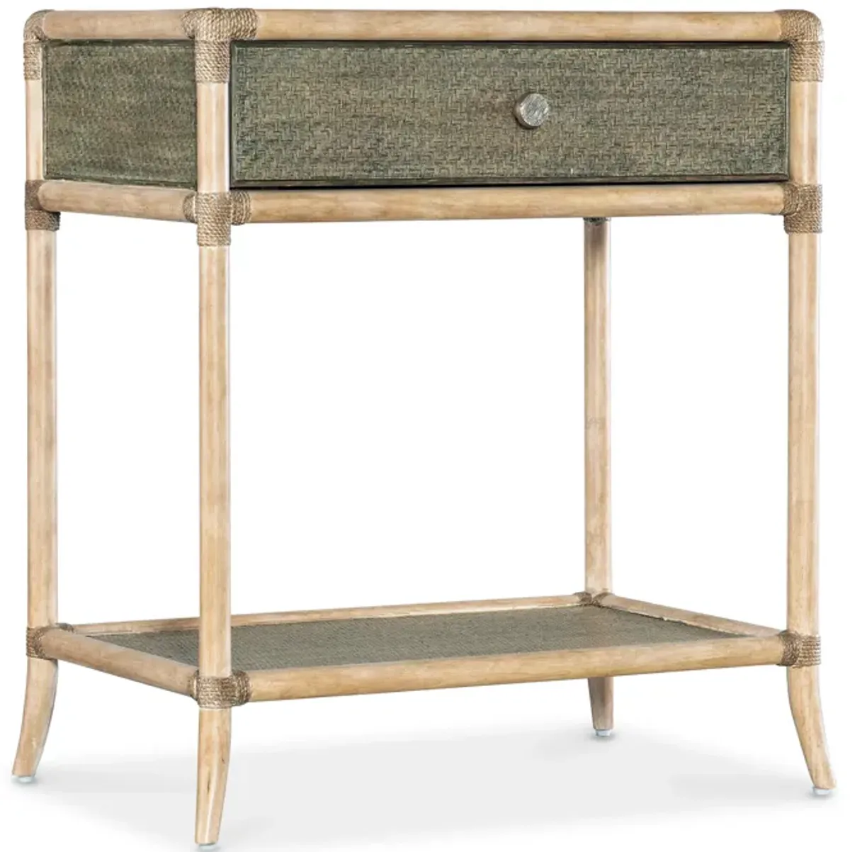 Retreat Pole Rattan Bedside Table