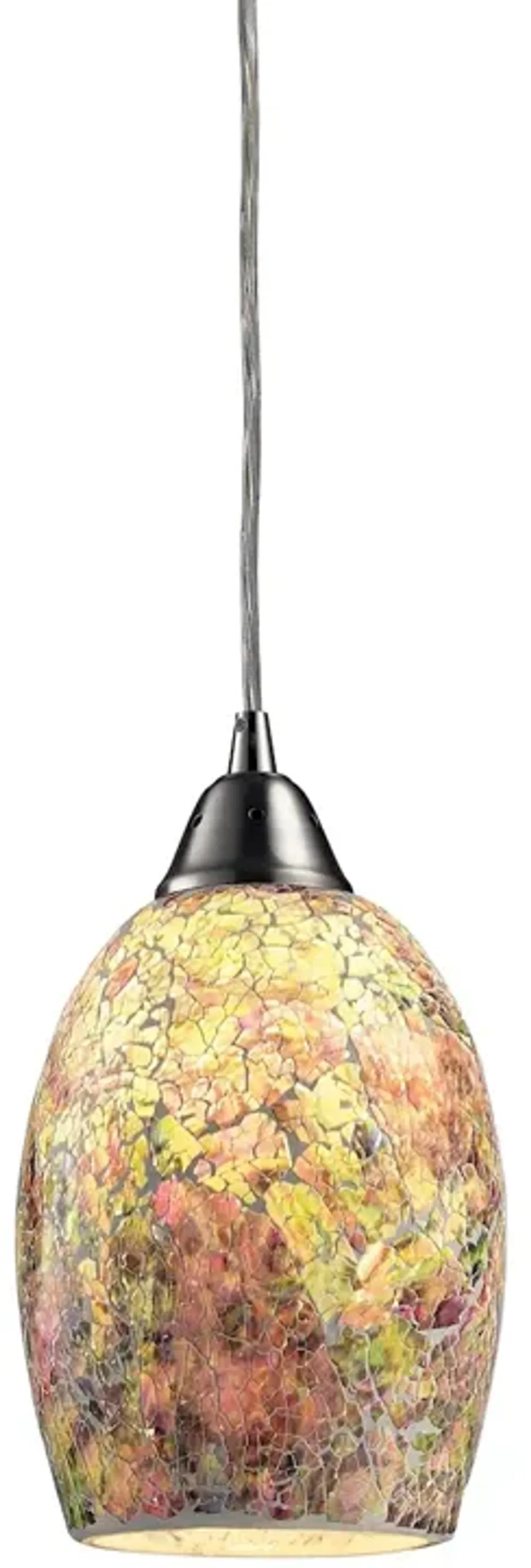 Avalon 5" Wide 1-Light Mini Pendant - Satin Nickel