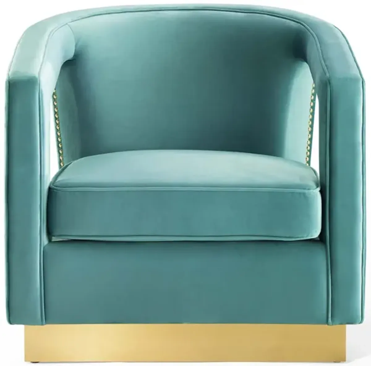 Frolick Performance Velvet Armchair