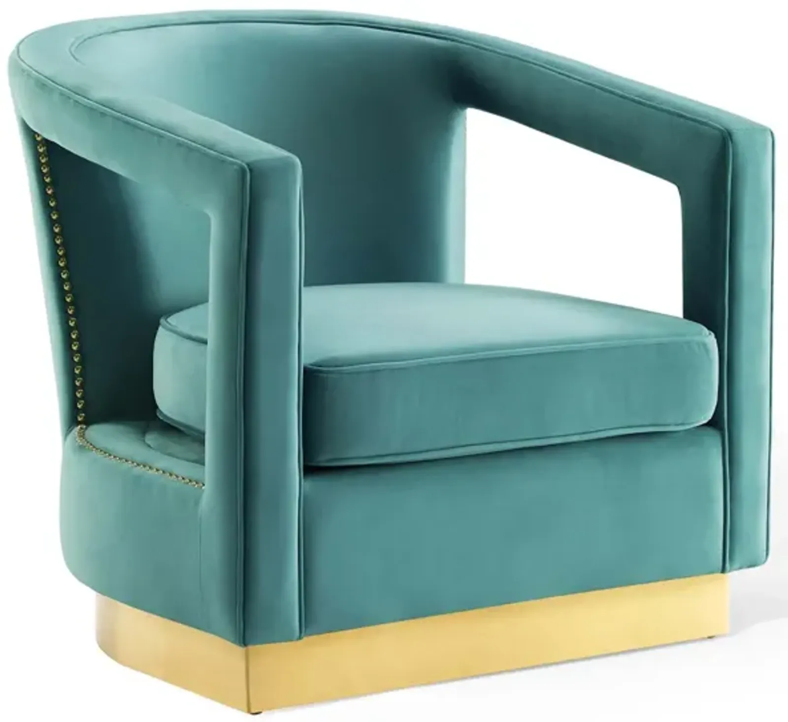 Frolick Performance Velvet Armchair