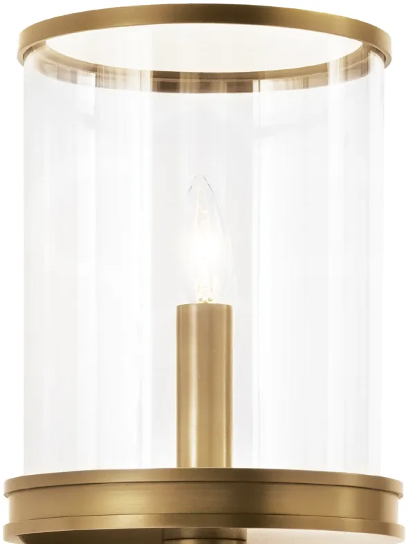 Southern Living Adria Natural Brass Sconce