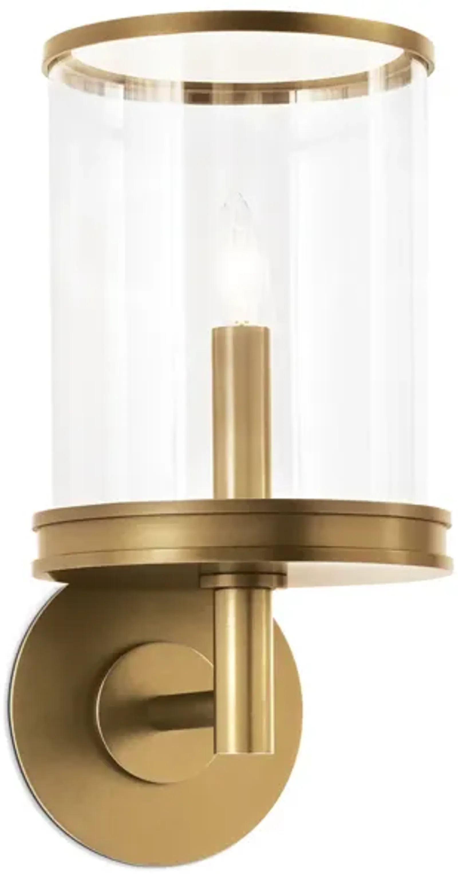 Southern Living Adria Natural Brass Sconce