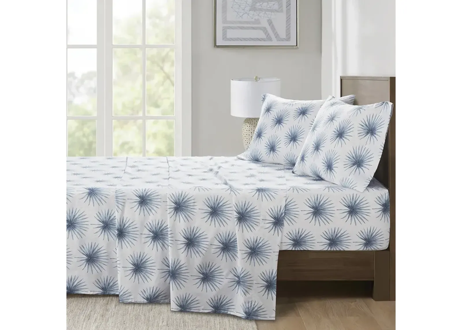 200 Thread Count Printed Cotton Sheet Set