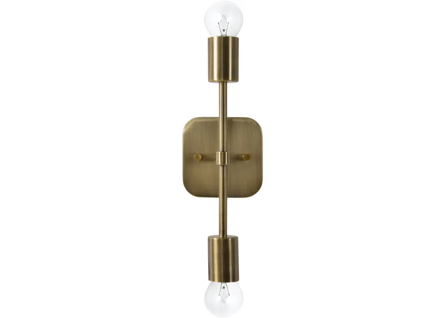 Anka Bronze Iron Wall Sconce