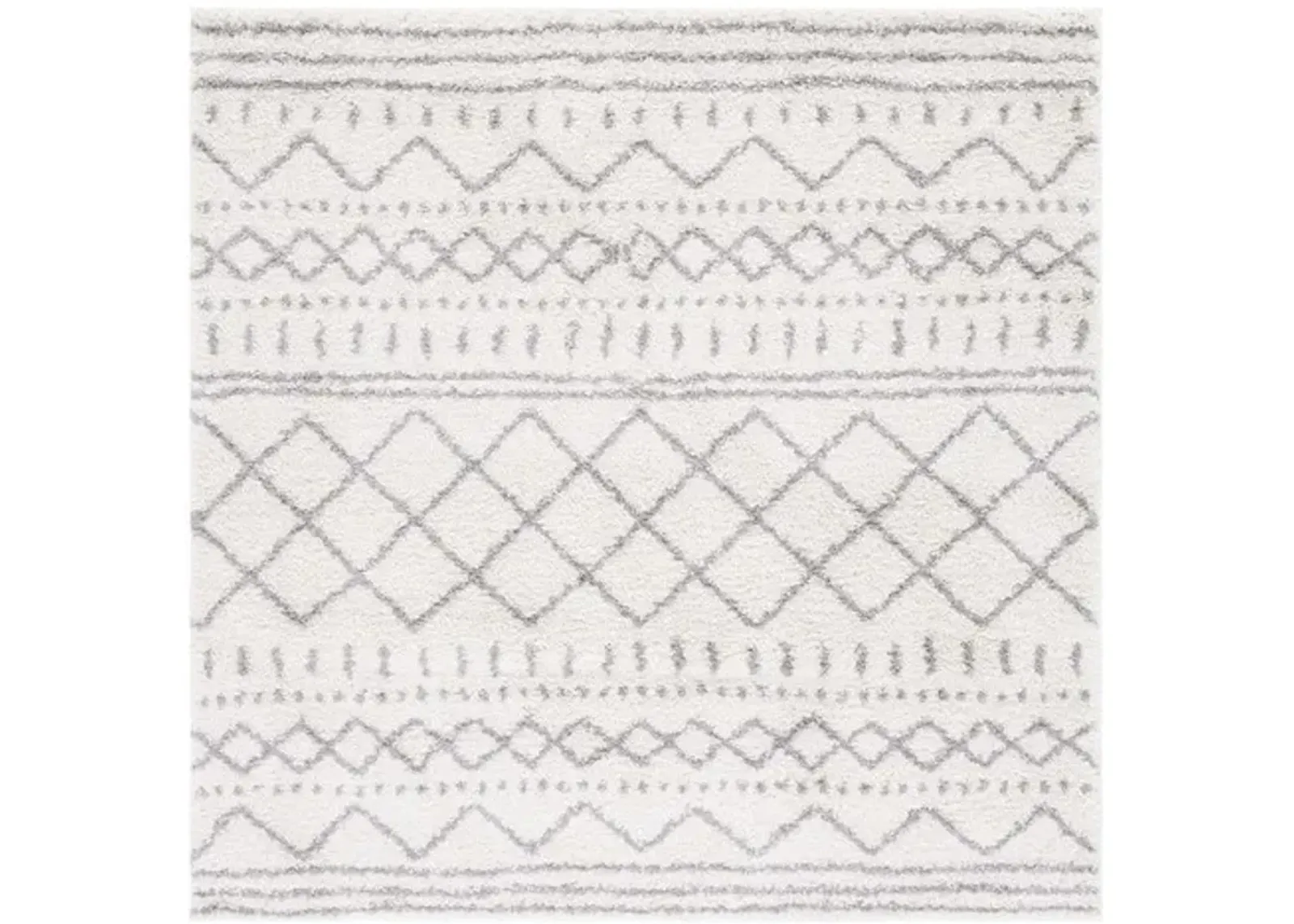 ARIZONA SHAG Square Power Loomed 3'-2" x 3'-2" Square Rug